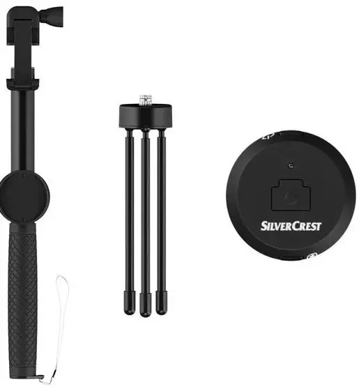 Lidl Us SSBS30A2 Selfiestick with Bluetooth and Tripod