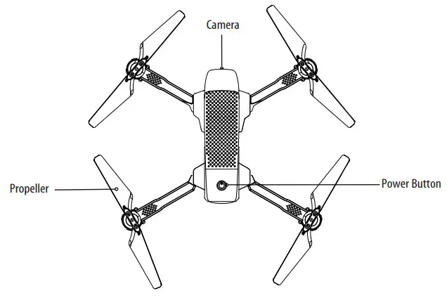 AMAX ASC-2400 HD Video Drone- ASC-2400 DIAGRAM