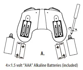 AMAX ASC-2400 HD Video Drone- REMOTE CONTROL