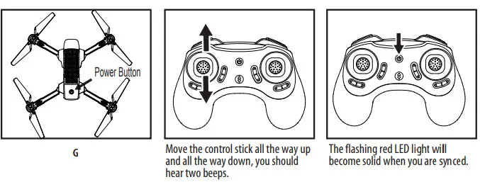AMAX ASC-2400 HD Video Drone- SYNCING