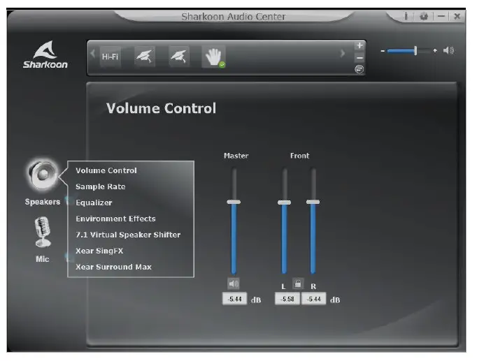 Sharkoon Ruch ER40 USB Gaming Headset fig 5