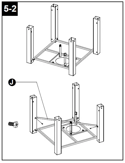 Hiland GSF-DGH Outdoor Gas Firepit-12