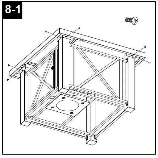 Hiland GSF-DGH Outdoor Gas Firepit-19