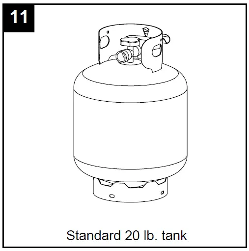 Hiland GSF-DGH Outdoor Gas Firepit-28