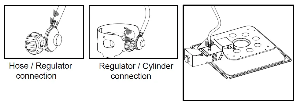 Hiland GSF-DGH Outdoor Gas Firepit-31
