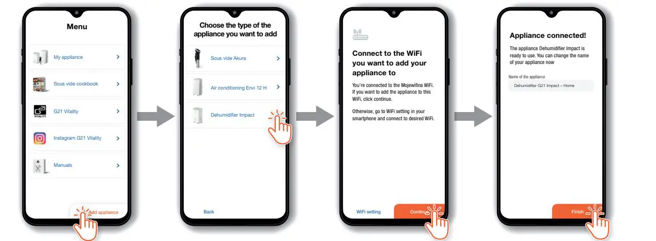 G21 Impact 20 WiFi Dehumidifier fig15