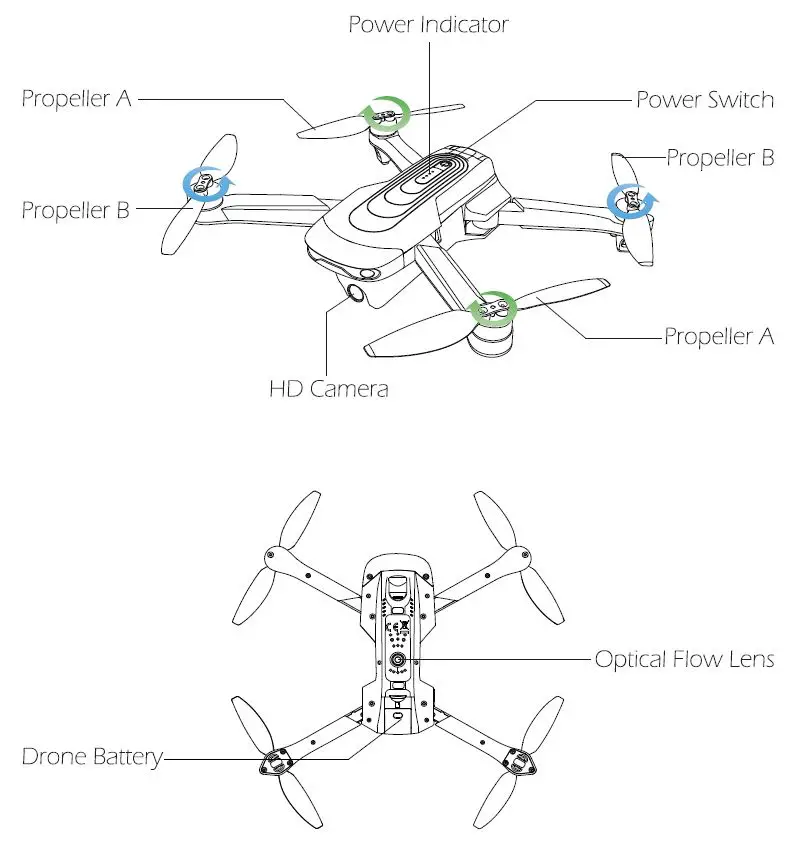 HOLY STONE HS175D Ultralight Drone with 2K Camera-6