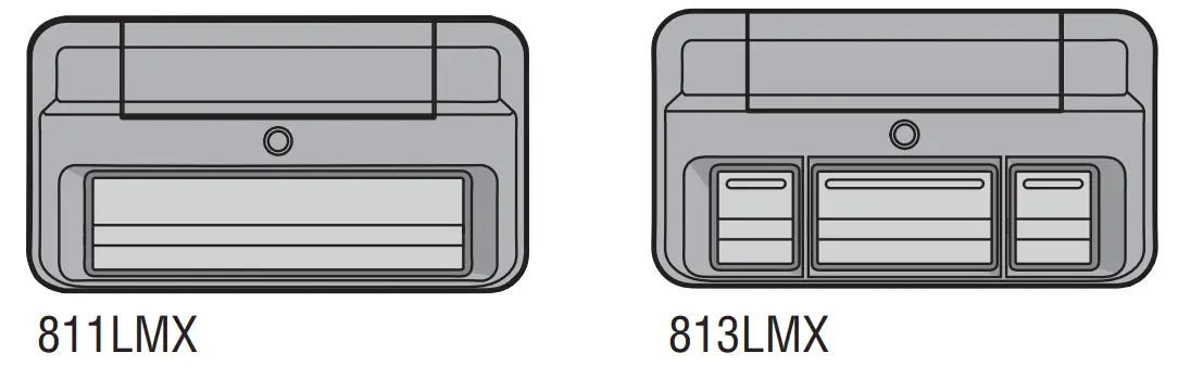 LiftMaster 811LMX Programmable DIP Switch Remote Controls - functionality