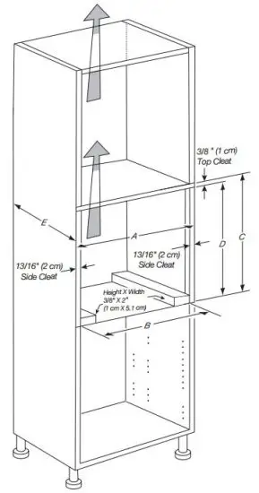FIG 9 Installed in Cabinet