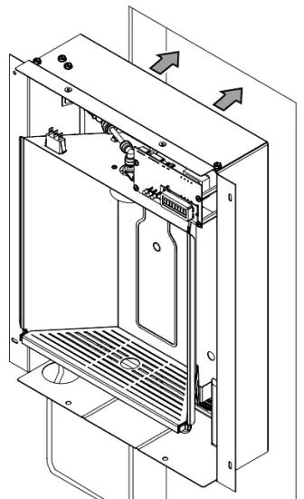 ELKAY LBWD06BKK Built in Filtered Water Dispenser - Wall
