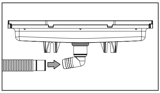 ELKAY LBWD06BKK Built in Filtered Water Dispenser - clamp