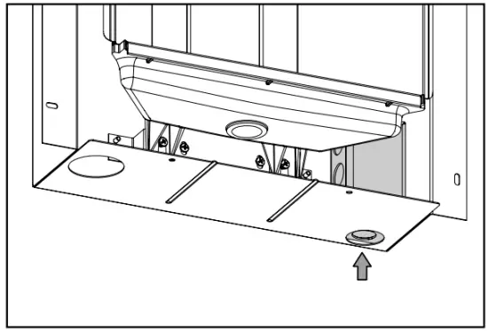 ELKAY LBWD06BKK Built in Filtered Water Dispenser - gang box cover