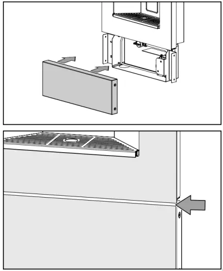 ELKAY LBWD06BKK Built in Filtered Water Dispenser - gap
