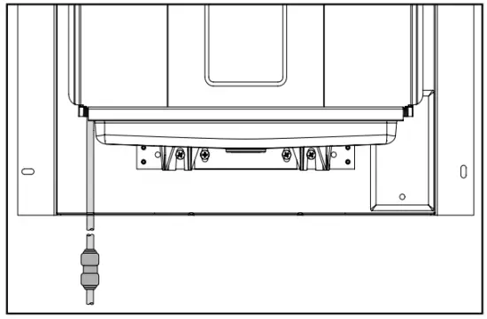 ELKAY LBWD06BKK Built in Filtered Water Dispenser - remote location