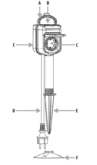 brennenstuhl WG 3600 ES01M03 WiFi Garden Socket 1