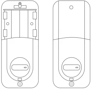 Electronic-Keypad-Deadbolt-Lock-Installation-illustration