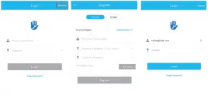graphical user interface, application, website