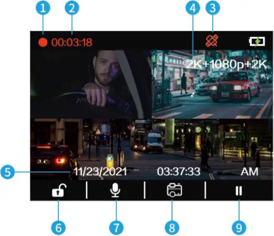 UPGROW PB32 - Screen overview 1
