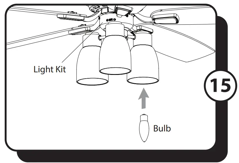 PROMINENCE HOME 51669 52 Inch Indoor Ceiling Fan - fig 1
