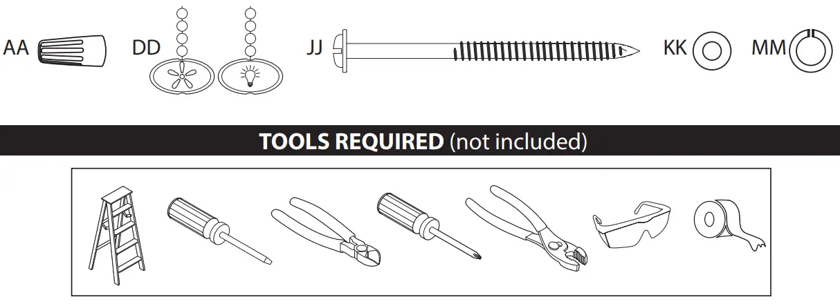 PROMINENCE HOME 51669 52 Inch Indoor Ceiling Fan - fig 18