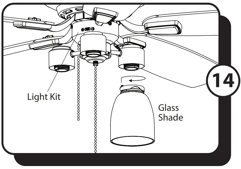 PROMINENCE HOME 51669 52 Inch Indoor Ceiling Fan - fig 2