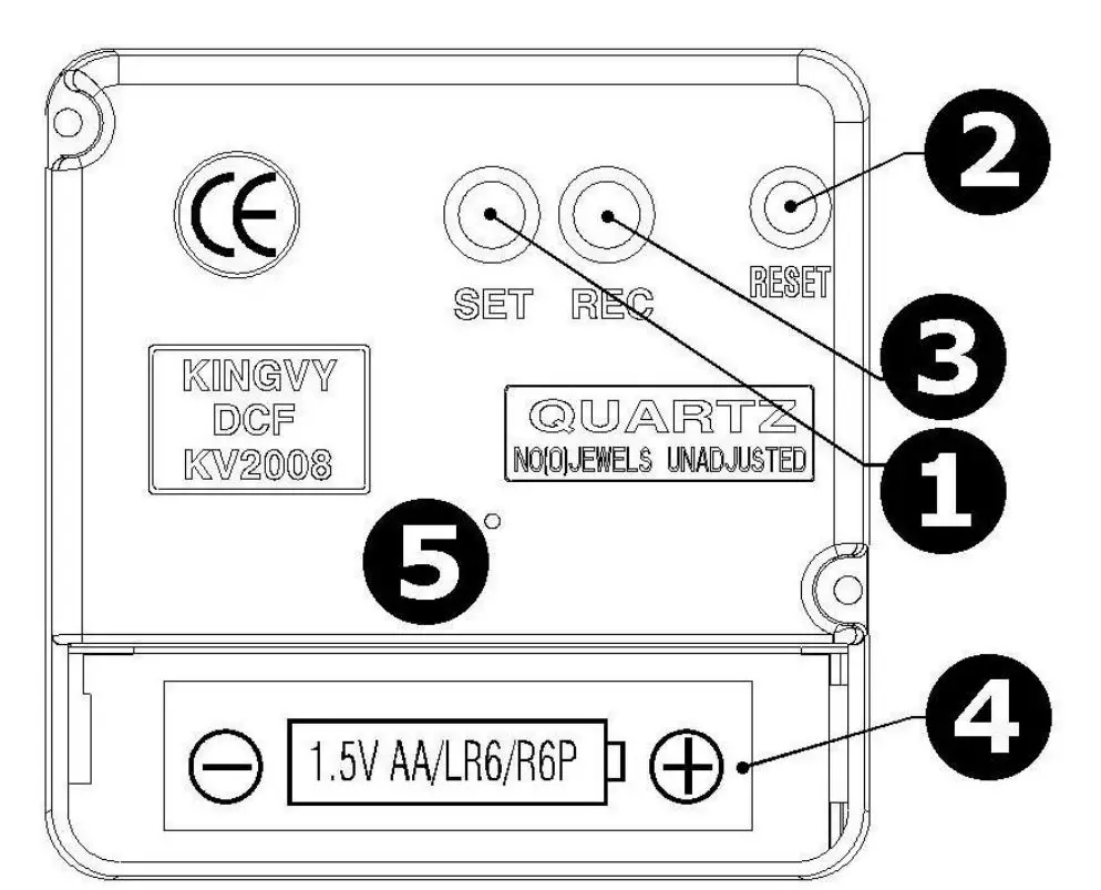 PEREL-WC115-Wall-Clock-FIG-1