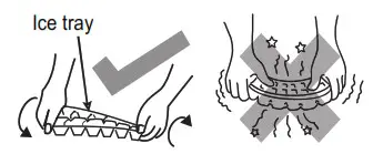 HITACHI R H290PUN7K Refrigerator - Adjusting the shelves 1