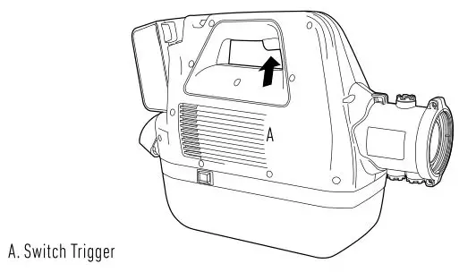 HOOVER 0.5 GAL Electrostatic Sprayer - Power Controls
