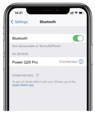 DZ STORM Power Q25 Pro Waterproof Wireless Sports Earbuds - Bluetooth Pairing1