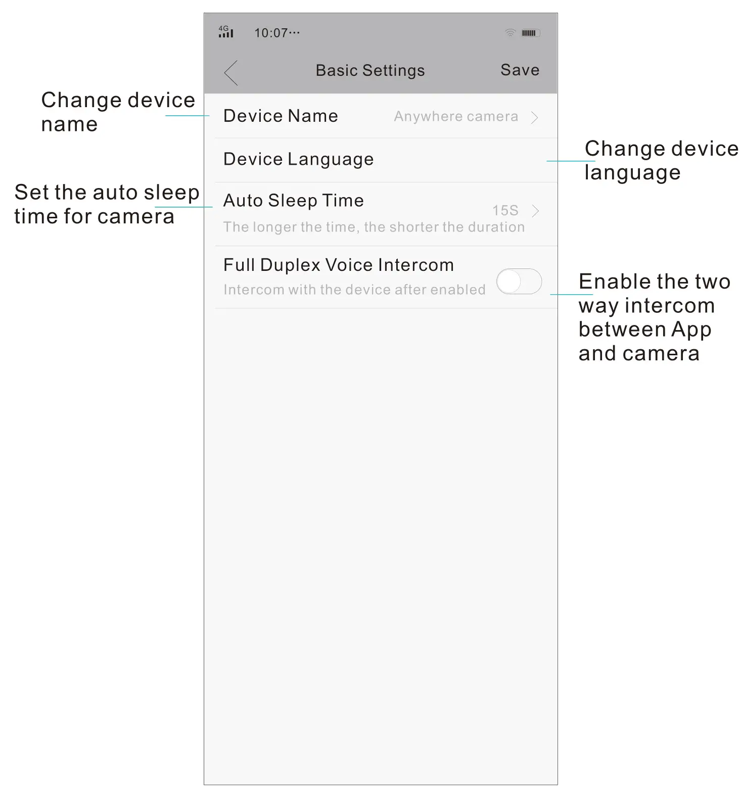 CRORZAR CZ-BP-CAM1 Wi-Fi Battery Camera - Basic Settings