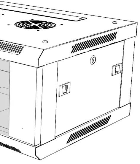 Lanberg WF01 64 66 V2 Series 19 Inch Wall Mount Cabinets - fig 9