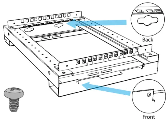 Lanberg WF01 64 66 V2 Series 19 Inch Wall Mount Cabinets - vertical