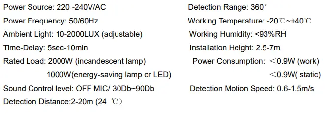 OPTONICA 7323 PIR Motion Sensor-fig3