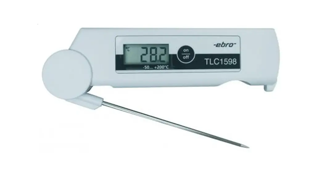 Ebro Tlc 1598 Precision Thermometer User Manual