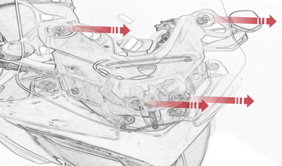 EVOTECH-PRN014569-015379-Multistrada-V4-UltimateAddons-Sat-Nav-Mount-fig-1