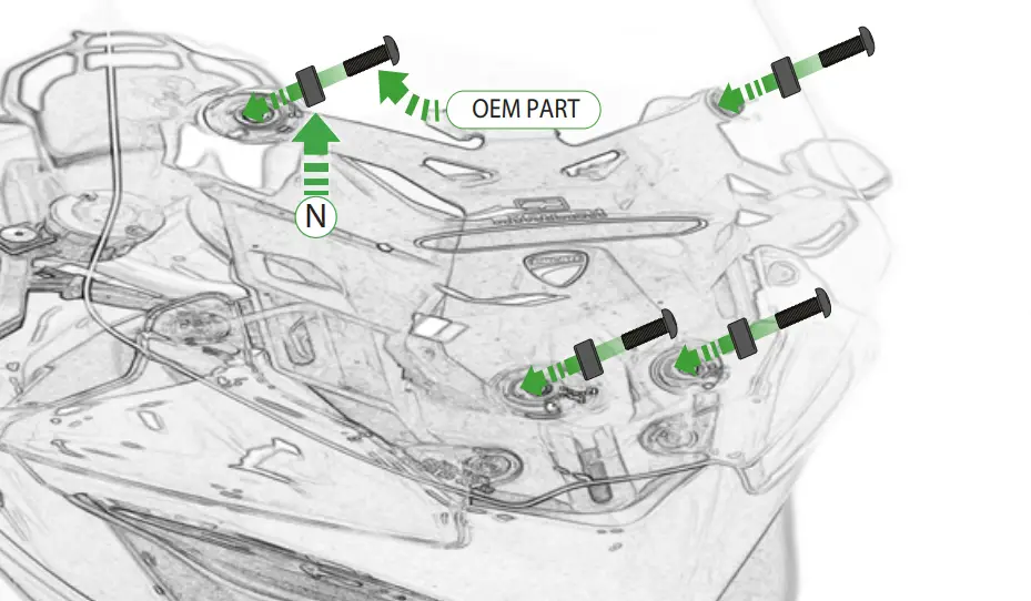 EVOTECH-PRN014569-015379-Multistrada-V4-UltimateAddons-Sat-Nav-Mount-fig-4