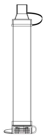 Membrane Solutions M01003 Personal Water Filter