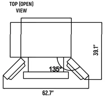 COSMO COS-FDR225RHSS-G 4 Door French Door Counter Depth Refrigerator - fig22