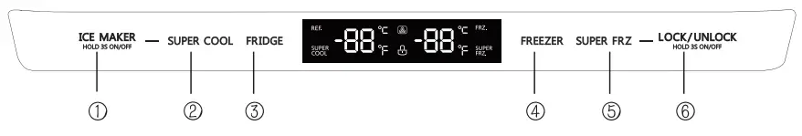 COSMO COS-FDR225RHSS-G 4 Door French Door Counter Depth Refrigerator - fig29