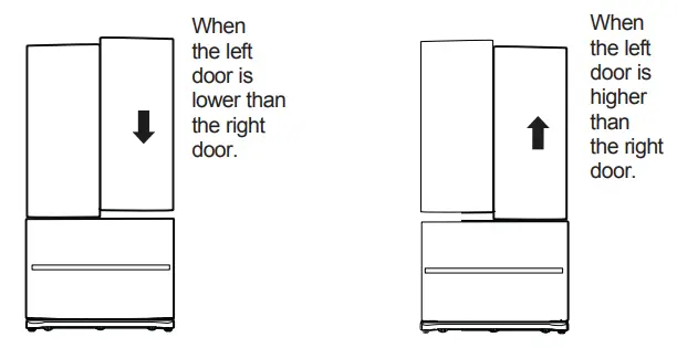 COSMO COS-FDR225RHSS-G 4 Door French Door Counter Depth Refrigerator - fig3