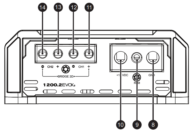 SounDigital 1200 2 Evox 2 Car Audio Amplifier-fig1