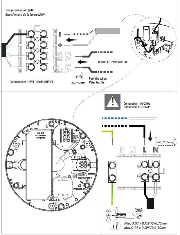 NEMO STUDIO UZRO16A20G15 Zirkol O-D LED Pendant-9