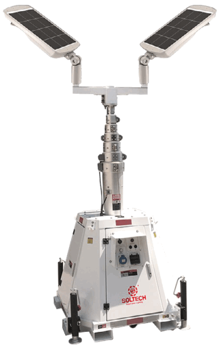 SOLTECH TWINKO DATE Solar Light Tower