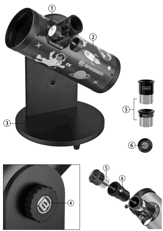 BRESSER 8843205 76 300 Smart Compact Telescope - 7