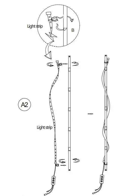 Zhongshan-Taozuo-Electrical-Technology-LD-C04-Smart-Fabric-Lamp-FIG-3