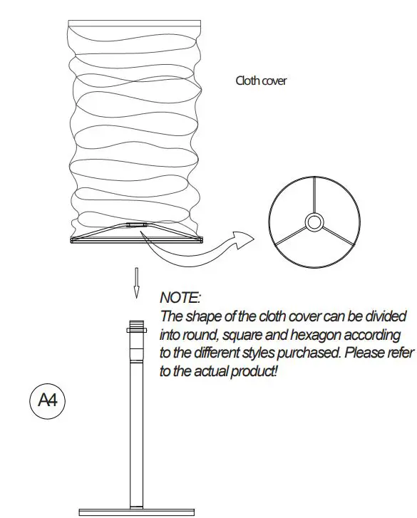 Zhongshan-Taozuo-Electrical-Technology-LD-C04-Smart-Fabric-Lamp-FIG-5