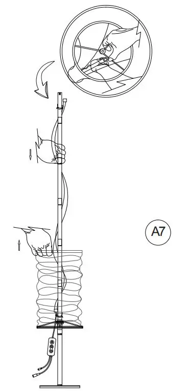 Zhongshan-Taozuo-Electrical-Technology-LD-C04-Smart-Fabric-Lamp-FIG-8
