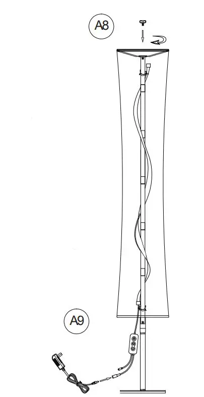 Zhongshan-Taozuo-Electrical-Technology-LD-C04-Smart-Fabric-Lamp-FIG-9