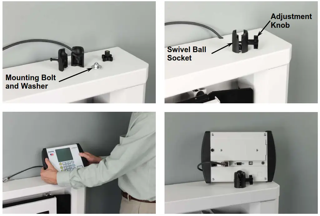 CARDINAL Detecto 7550 Fold up Stationary Wheelchair Scale - fig12