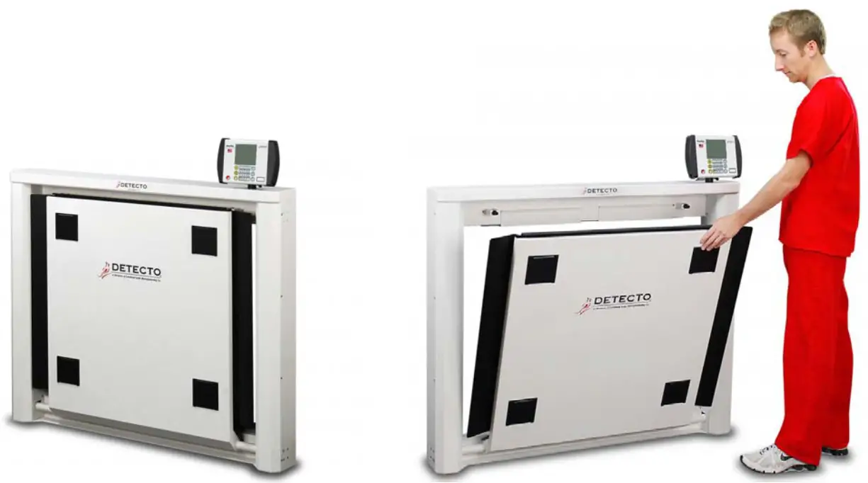 CARDINAL Detecto 7550 Fold up Stationary Wheelchair Scale - fig13